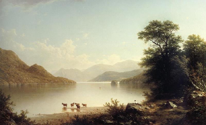 Casilear John William Lake George oil painting image
